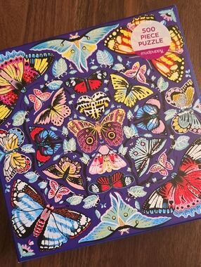 Mudpuppy Kaleido-Butterflies 500-Piece Puzzle